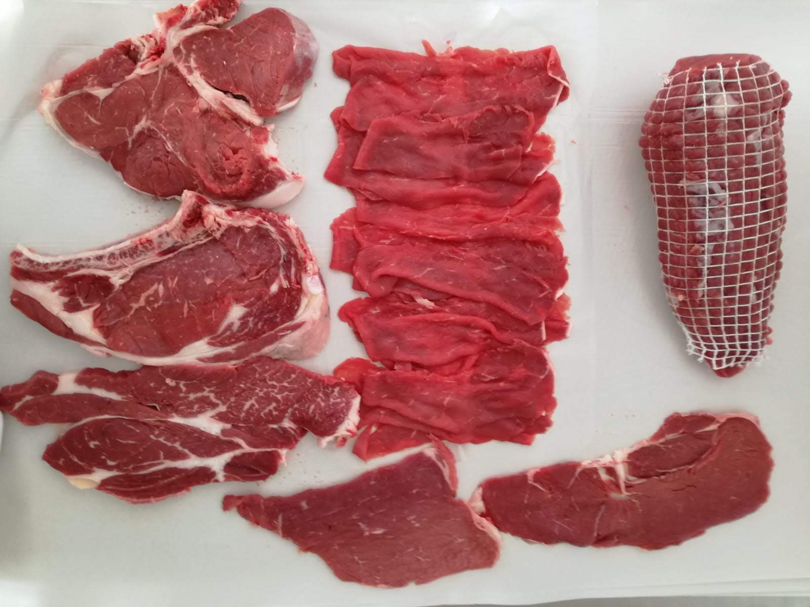 Carne di Vitello di primo taglio 17 €/Kg