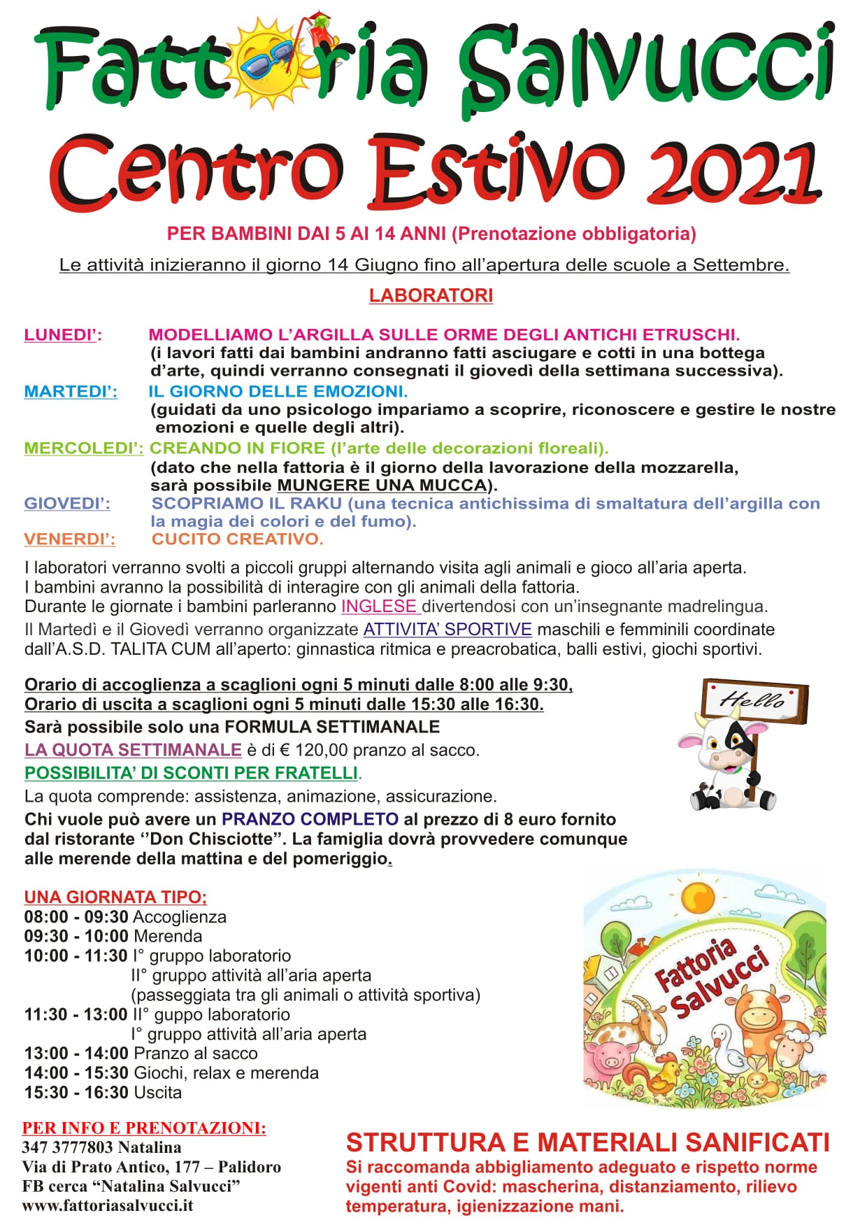 CENTRO ESTIVO 2021